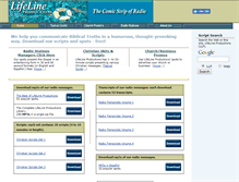 Tablet Screenshot of lifelinepro.com